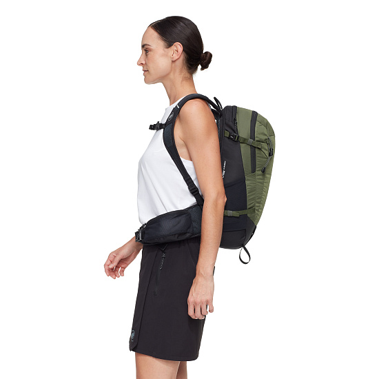 Рюкзак женский Mammut Lithium 15 Dark Marsh/Black - Фото 4 большая