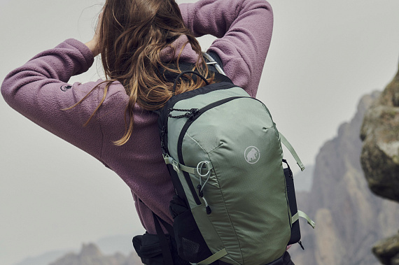 Рюкзак Mammut Lithium 20 Dark Marsh/Black - Фото 8 большая