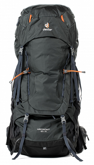 Рюкзак Deuter Aircontact 65 + 10 Graphite/Black - Фото 1 большая