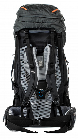 Рюкзак Deuter Aircontact 65 + 10 Graphite/Black - Фото 3 большая