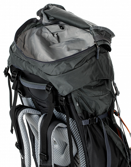 Рюкзак Deuter Aircontact 65 + 10 Graphite/Black - Фото 4 большая