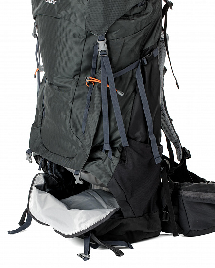 Рюкзак Deuter Aircontact 65 + 10 Graphite/Black - Фото 5 большая