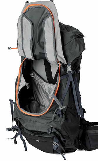 Рюкзак Deuter Aircontact 65 + 10 Graphite/Black - Фото 7 большая