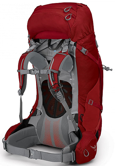 Рюкзак женский Osprey Ariel Plus 70 Carnelian Red - Фото 2 большая