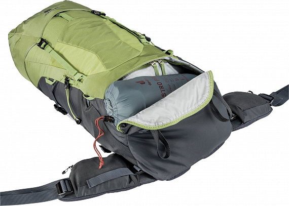 Рюкзак женский Deuter Aircontact Lite 35+10 SL Pistachio-Graphite - Фото 7 большая