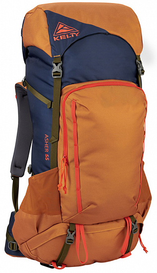 Рюкзак Kelty Asher 55 Golden Oak/Midnight Navy - Фото 1 большая