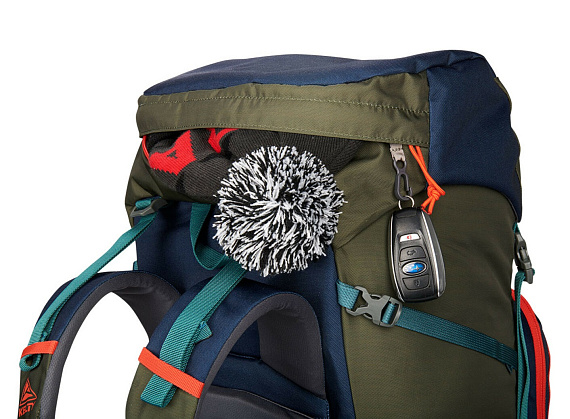 Рюкзак Kelty Asher 55 Golden Oak/Midnight Navy - Фото 5 большая