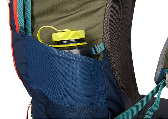 Рюкзак Kelty Asher 55 Golden Oak/Midnight Navy - Фото 7 большая