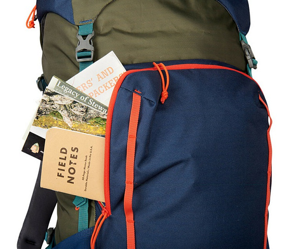 Рюкзак Kelty Asher 55 Golden Oak/Midnight Navy - Фото 8 большая