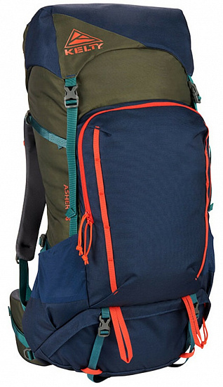 Рюкзак Kelty Asher 55 Midnight Navy/Burnt Olive - Фото 1 большая