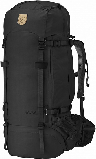 Рюкзак Fjallraven Kajka 75 Black - Фото 1 большая