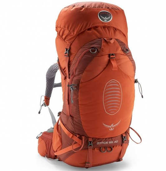 Рюкзак Osprey Atmos AG 65 Cinnabar Red - Фото 1 большая