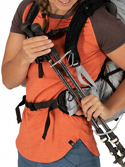 Рюкзак женский Osprey Tempest 24 Aluminium Grey - Фото 5 большая