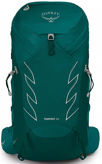 Рюкзак женский Osprey Tempest 34 Jasper Green - Фото 4 большая