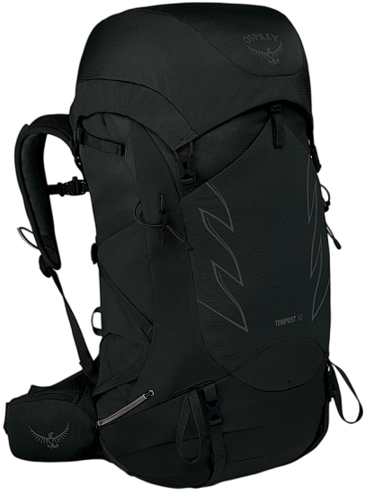 Рюкзак женский Osprey Tempest 50 Stealth Black - Фото 1 большая