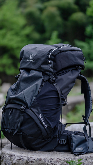 Рюкзак Kailas Ridge II Lightweight 48+5 Black - Фото 14 большая
