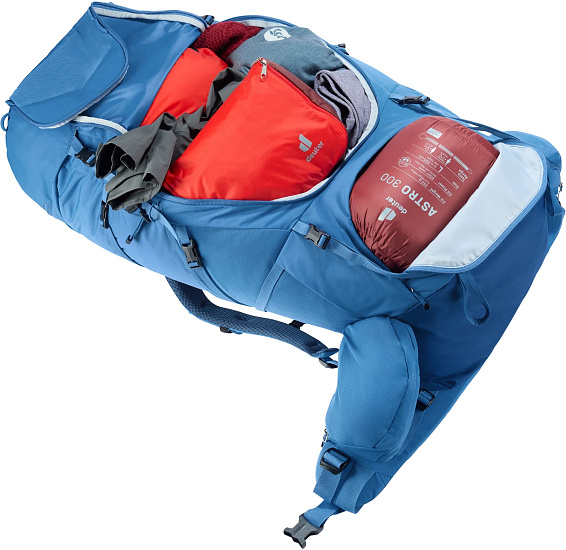 Рюкзак Deuter Aircontact Core 70+10 Baltic/Nightblue - Фото 11 большая
