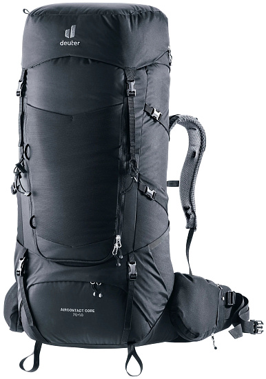 Рюкзак Deuter Aircontact Core 70+10 Black - Фото 1 большая