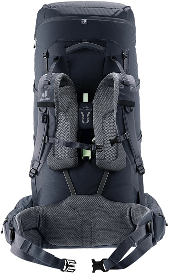 Рюкзак Deuter Aircontact Core 70+10 Black - Фото 2 большая