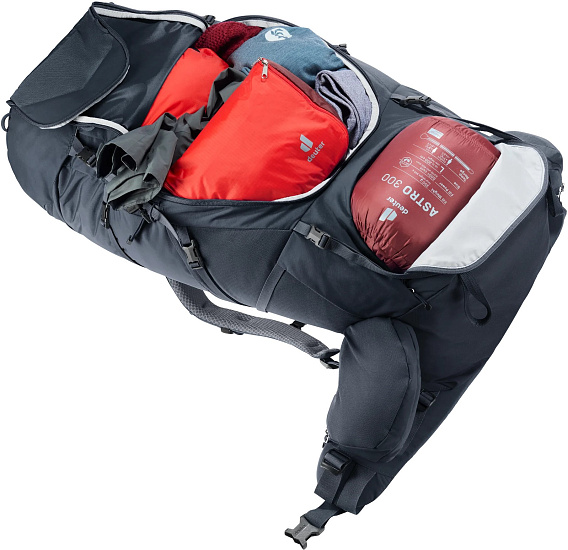 Рюкзак Deuter Aircontact Core 70+10 Black - Фото 11 большая