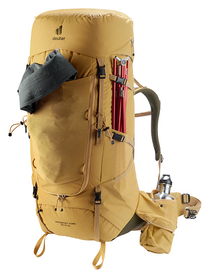 Рюкзак женский Deuter Aircontact Core 65+10 SL Savanna/Nori - Фото 8 большая