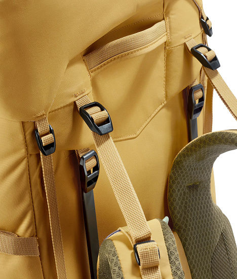 Рюкзак женский Deuter Aircontact Core 65+10 SL Savanna/Nori - Фото 9 большая