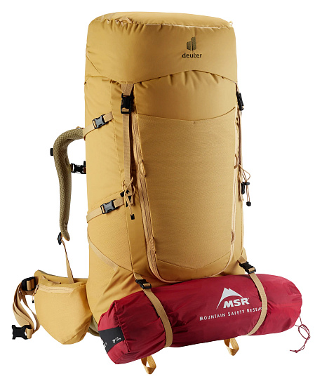 Рюкзак женский Deuter Aircontact Core 65+10 SL Savanna/Nori - Фото 11 большая
