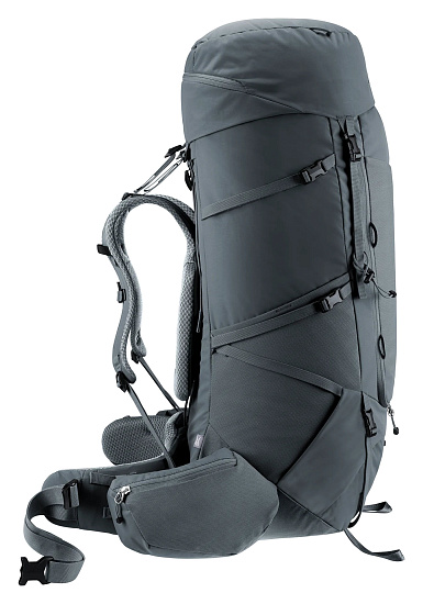 Рюкзак женский Deuter Aircontact Core 65+10 SL Graphite - Фото 3 большая