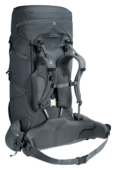 Рюкзак женский Deuter Aircontact Core 65+10 SL Graphite - Фото 4 большая
