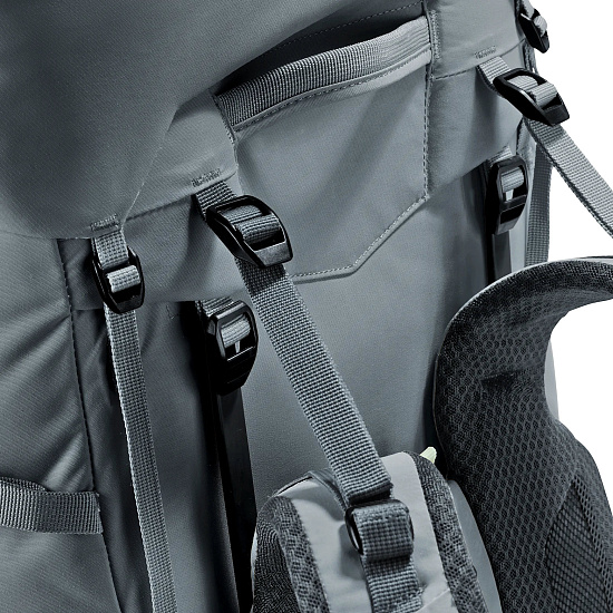 Рюкзак женский Deuter Aircontact Core 65+10 SL Graphite - Фото 9 большая