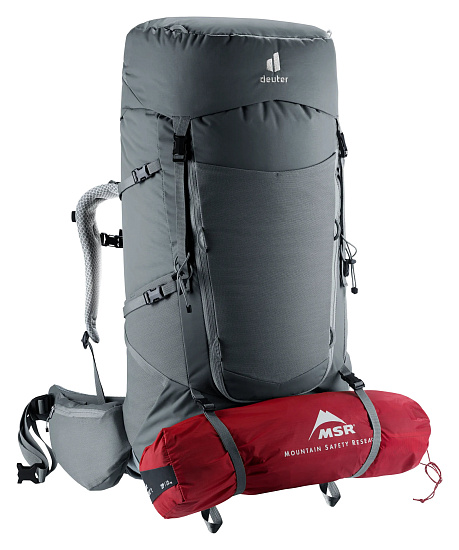 Рюкзак женский Deuter Aircontact Core 65+10 SL Graphite - Фото 11 большая