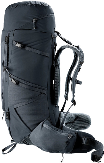 Рюкзак Deuter Aircontact Core 60+10 Black - Фото 3 большая