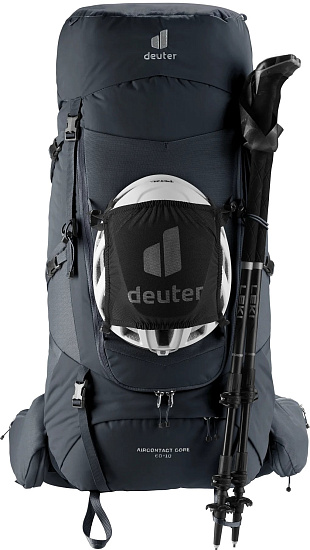 Рюкзак Deuter Aircontact Core 60+10 Black - Фото 9 большая
