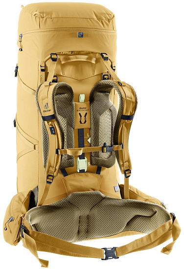 Рюкзак женский Deuter Aircontact Core 55+10 SL Savanna/Nori - Фото 4 большая