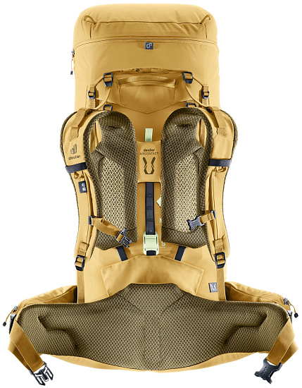 Рюкзак женский Deuter Aircontact Core 55+10 SL Savanna/Nori - Фото 6 большая