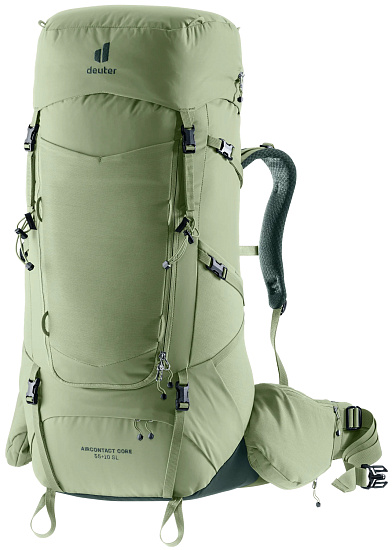 Рюкзак женский Deuter Aircontact Core 55+10 SL Grove/Ivy - Фото 1 большая