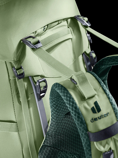 Рюкзак женский Deuter Aircontact Core 55+10 SL Grove/Ivy - Фото 8 большая