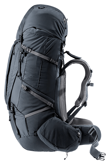 Рюкзак Deuter Aircontact Pro 85+10 Black - Фото 3 большая