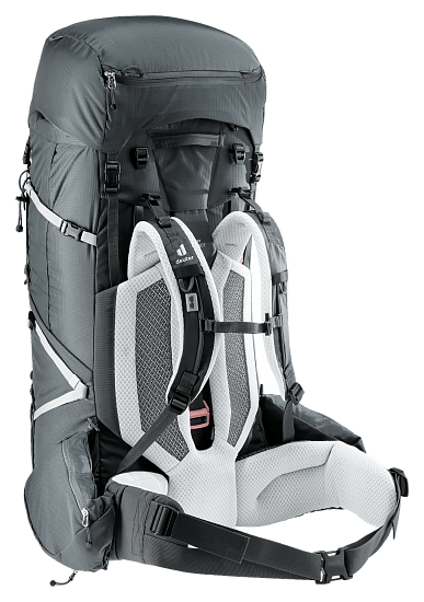 Рюкзак женский Deuter Aircontact Pro 75+10 SL Graphite - Фото 3 большая