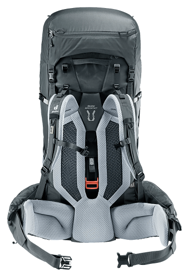 Рюкзак женский Deuter Aircontact Pro 75+10 SL Graphite - Фото 6 большая