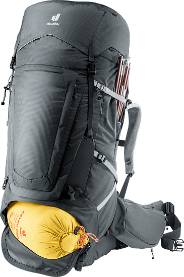 Рюкзак женский Deuter Aircontact Pro 75+10 SL Graphite - Фото 8 большая