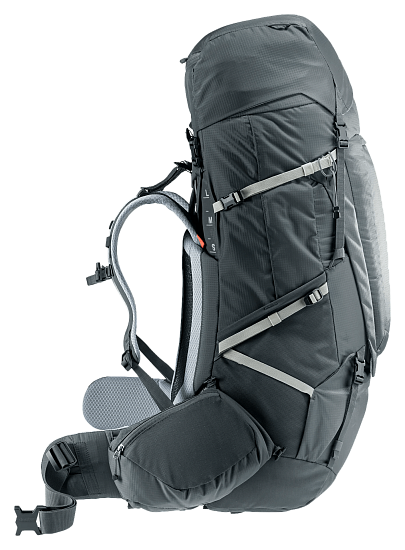 Рюкзак женский Deuter Aircontact Pro 75+10 SL Graphite - Фото 9 большая