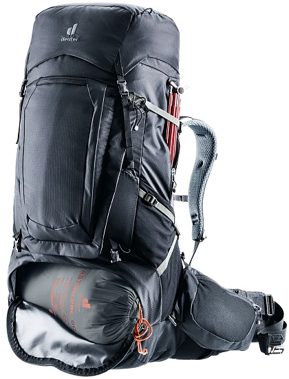 Рюкзак Deuter Aircontact Pro 75+10 Black - Фото 6 большая