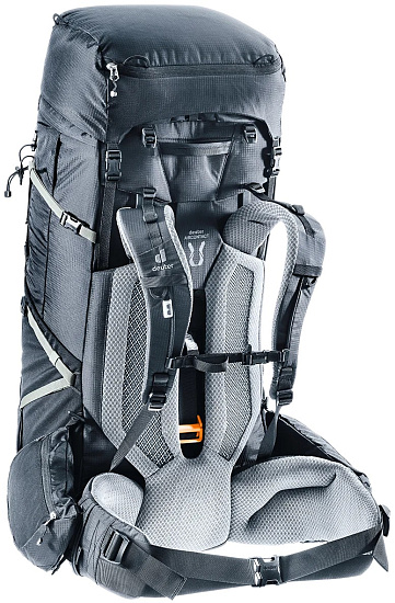 Рюкзак Deuter Aircontact Pro 75+10 Black - Фото 7 большая