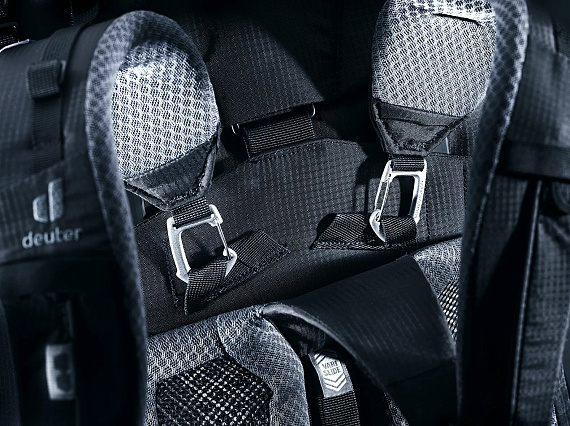 Рюкзак Deuter Aircontact Pro 75+10 Black - Фото 9 большая