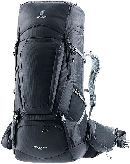 Рюкзак Deuter Aircontact Pro 75+10 Black - Фото 1 большая