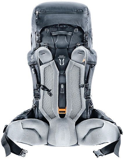 Рюкзак Deuter Aircontact Pro 75+10 Black - Фото 2 большая