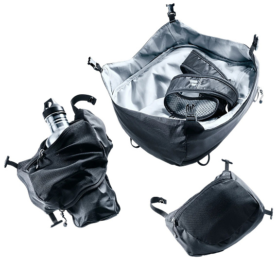 Рюкзак Deuter Aircontact Pro 75+10 Black - Фото 11 большая