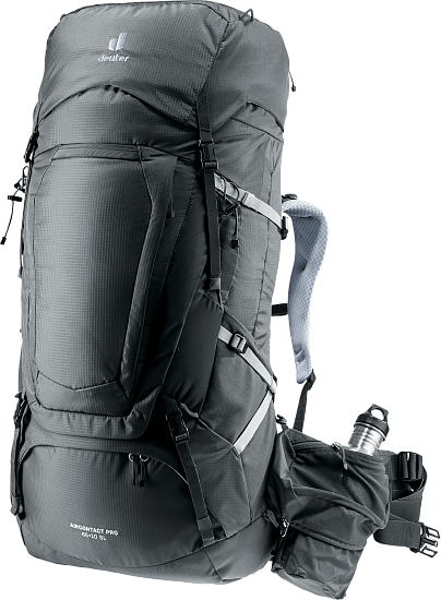 Рюкзак женский Deuter Aircontact Pro 65+10 SL Graphite - Фото 3 большая