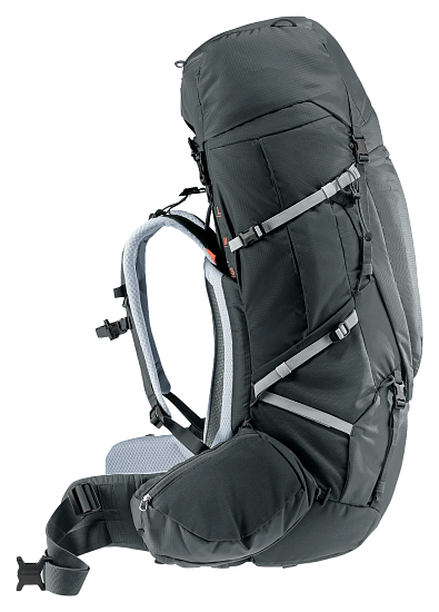 Рюкзак женский Deuter Aircontact Pro 65+10 SL Graphite - Фото 5 большая